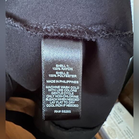 Express Brand Dress Size Small Black Rayon/polyester - Picture 8 of 9